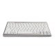 BakkerElkhuizen UltraBoard 950 Wireless clavier RF sans fil AZERTY Belge Gris, Blanc