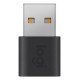 Logitech 956-000169 changeur de genre de câble USB-C USB-A Graphite
