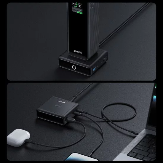 Anker Prime Universel Noir USB Charge rapide Intérieure Anker Prime Universel Noir USB Charge rapide Intérieure