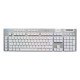 Logitech G G915 X LIGHTSPEED clavier Gaming USB + RF Wireless + Bluetooth AZERTY Français Blanc