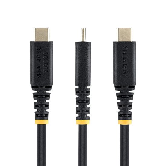StarTech.com Câble Adaptateur USB-C vers HDMI de 1m, Connecteur HDMI à Verrouillage, 4K 60Hz, Compatible Thunderbolt, HDR, Câble Unidirectionnel pour MacBook, Dell, HP, Lenovo