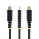 StarTech.com Câble Adaptateur USB-C vers HDMI de 1m, Connecteur HDMI à Verrouillage, 4K 60Hz, Compatible Thunderbolt, HDR, Câble Unidirectionnel pour MacBook, Dell, HP, Lenovo