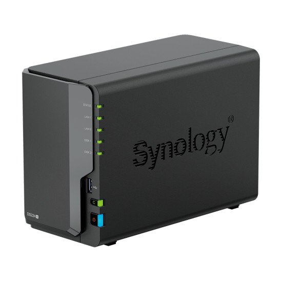 Synology DiskStation DS224+ serveur de stockage NAS Bureau Ethernet/LAN Noir J4125