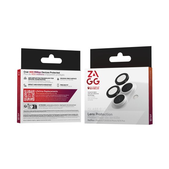InvisibleShield Glass Elite Protecteur d'objectif caméra Apple 2 pièce(s) InvisibleShield Glass Elite Protecteur d'objectif caméra Apple 2 pièce(s)