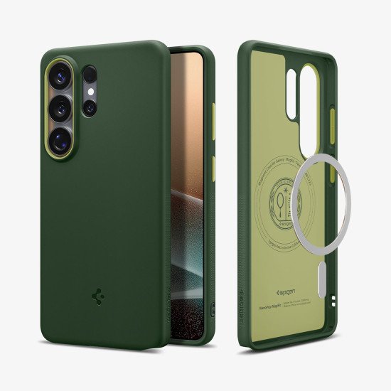 Spigen Nano Pop (Mag Fit) coque de protection pour téléphones portables 17,5 cm (6.9") Housse Vert