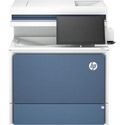 HP Color LaserJet Enterprise Flow Imprimante MFP 5800zf, Impression, copie, scan, fax, Chargeur automatique de documents; Bacs haute capacité en option; Écran tactile; Cartouche TerraJet HP Color LaserJet Enterprise Flow Imprimante MFP 5800zf, Impression, copie, scan, fax, Chargeur automatique de documents; Bacs haute capacité en option; Écran tactile; Cartouche TerraJet