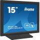 iiyama T1531SR-B1S écran PC 38,1 cm (15") 1024 x 768 pixels XGA LCD Écran tactile Noir