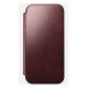 Nomad Modern Leather Folio coque de protection pour téléphones portables 16 cm (6.3") Housse Bourgogne
