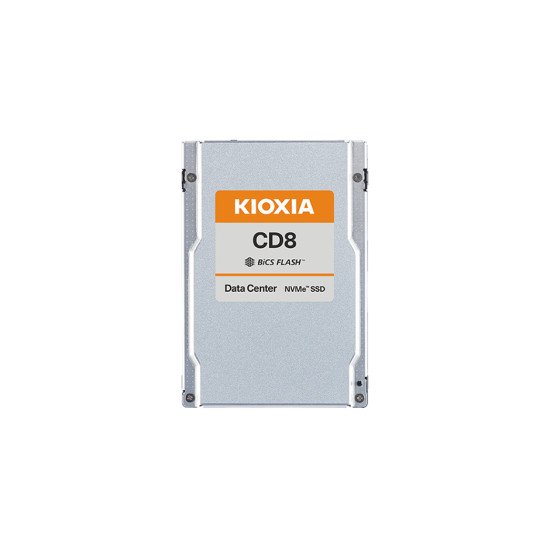 Kioxia CD8-R 2.5" 15360 Go PCI Express 4.0 BiCS FLASH TLC NVMe