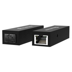 LevelOne GVT-1001 convertisseur de support réseau 1000 Mbit/s Jaune