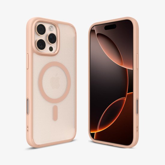 Spigen Ultra Hybrid T (MagFit + Camera Control) coque de protection pour téléphones portables 16 cm (6.3") Housse Rose Spigen Ultra Hybrid T (MagFit + Camera Control) coque de protection pour téléphones portables 16 cm (6.3") Housse Rose