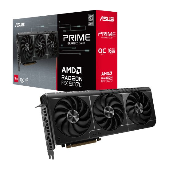 ASUS Prime -RX9070-O16G AMD Radeon RX 9070 16 Go GDDR6 ASUS Prime -RX9070-O16G AMD Radeon RX 9070 16 Go GDDR6
