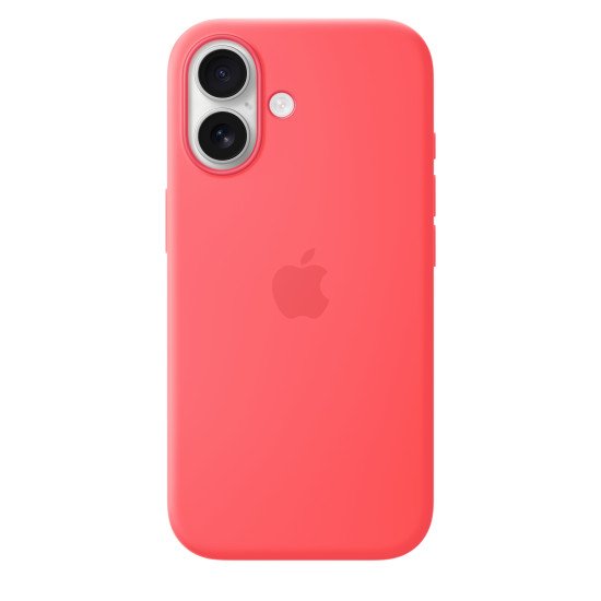 Apple Coque en silicone avec MagSafe pour iPhone 17 - Rose goyave