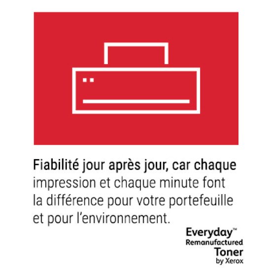 Toner remanufacturé Noir Everyday™ de Xerox compatible avec Konica Minolta A8K3130 (A8K3130), Capacité standard