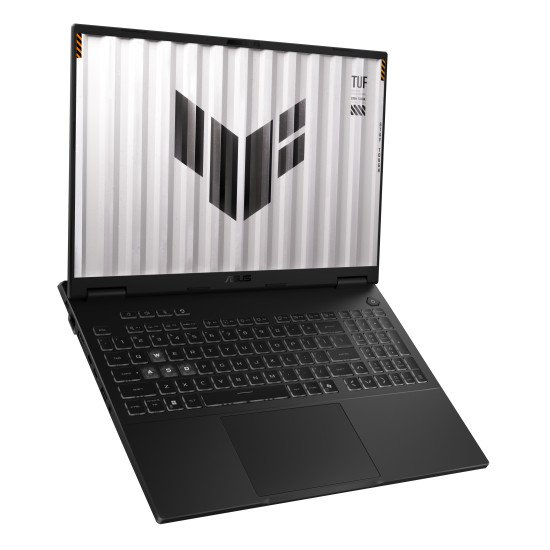 ASUS TUF Gaming A16 FA608PM-QT014W AMD Ryzen™ 9 8940HX Ordinateur portable 40,6 cm (16") 2.5K 32 Go DDR5-SDRAM 1 To SSD NVIDIA GeForce RTX 5060 Wi-Fi 6E (802.11ax) Windows 11 Home Belge Gris