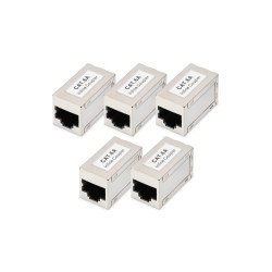 Digitus Coupleur modulaire CAT 6A, blindé - 5 pièces