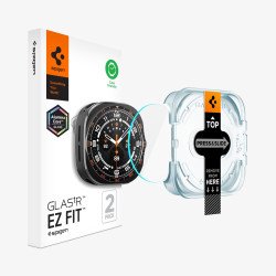 Spigen GLAS.tR EZ Fit Protecteur d'écran Transparent Verre trempé