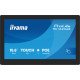 iiyama TW1623AS-B3P Écran d'affichage dynamique Écran plat interactif 39,6 cm (15.6") LED Wifi 450 cd/m² Full HD Noir Écran tactile Intégré dans le processeur Android 24/7