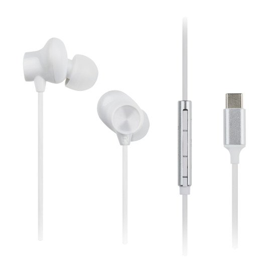 Panasonic RP-TCM225DEW écouteur/casque Avec fil Ecouteurs Appels/Musique USB Type-C Blanc