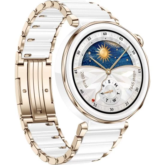 Huawei WATCH GT5 Pro 42mm 3,35 cm (1.32") AMOLED Numérique 466 x 466 pixels Blanc GPS (satellite) Huawei WATCH GT5 Pro 42mm 3,35 cm (1.32") AMOLED Numérique 466 x 466 pixels Blanc GPS (satellite)