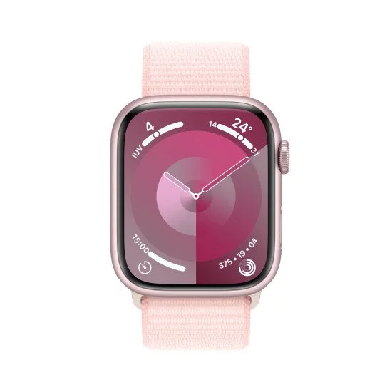 Apple Watch Series 9 45 mm Numérique 396 x 484 pixels Écran tactile 4G Rose Wifi GPS (satellite) Apple Watch Series 9 45 mm Numérique 396 x 484 pixels Écran tactile 4G Rose Wifi GPS (satellite)