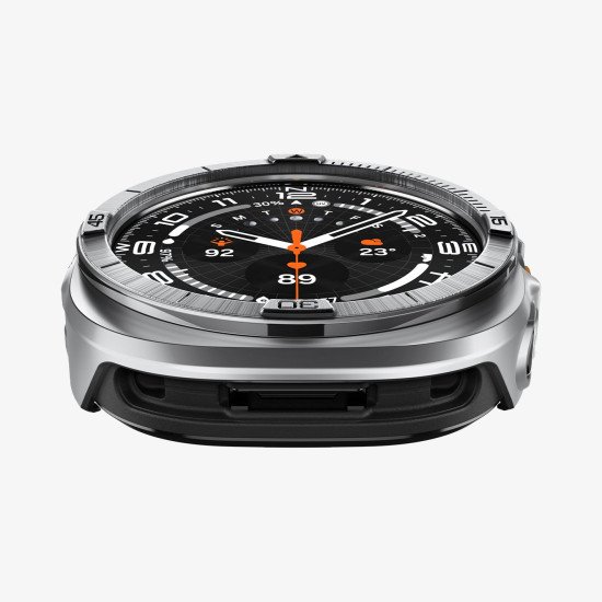 Spigen Bezel Tune Pro Couverture Argent Acier inoxydable, Polycarbonate (PC)