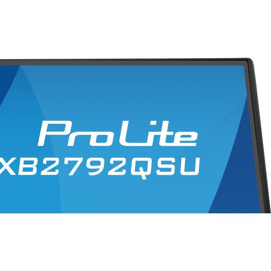 iiyama ProLite XB2792QSU-B1 écran PC 68,6 cm (27") 2560 x 1440 pixels Quad HD Noir