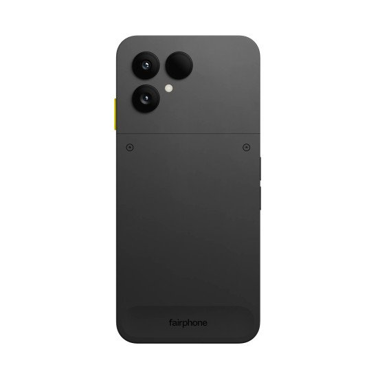 Fairphone The (Gen 6+) 16 cm (6.31") Double SIM Android 16.0 5G USB Type-C 12 Go 256 Go 4415 mAh Noir