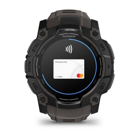 Garmin Instinct 3 AMOLED 3,3 cm (1.3") 50 mm Numérique 416 x 416 pixels Écran tactile Noir GPS (satellite) Garmin Instinct 3 AMOLED 3,3 cm (1.3") 50 mm Numérique 416 x 416 pixels Écran tactile Noir GPS (satellite)