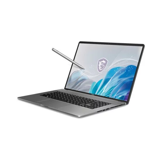MSI Creator Z17 HX STUDIO A14VGT-259 Intel® Core™ i9 i9-14900HX Ordinateur portable 43,2 cm (17") Écran tactile Quad HD+ 64 Go DDR5-SDRAM 2 To SSD NVIDIA GeForce RTX 4070 Wi-Fi 7 (802.11be) Windows 11 Pro Gris MSI Creator Z17 HX STUDIO A14VGT-259 Intel® Core™ i9 i9-14900HX Ordinateur portable 43,2 cm (17") Écran tactile Quad HD+ 64 Go DDR5-SDRAM 2 To SSD NVIDIA GeForce RTX 4070 Wi-Fi 7 (802.11be) Windows 11 Pro Gris