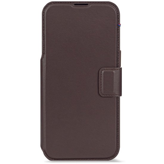 Decoded D26IPO17PDW5CN coque de protection pour téléphones portables 16 cm (6.3") Étui avec portefeuille Marron
