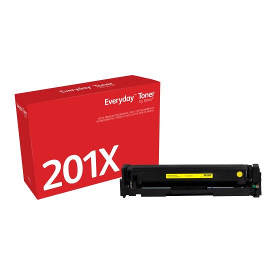 Everyday Toner Jaune compatible avec HP 201X (CF402X/ CRG-045HY)