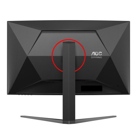 AOC G4 C32G4Z écran PC 80 cm (31.5") 1920 x 1080 pixels Full HD LCD Noir, Rouge