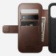 Nomad Modern Leather Folio coque de protection pour téléphones portables 16 cm (6.3") Housse Marron