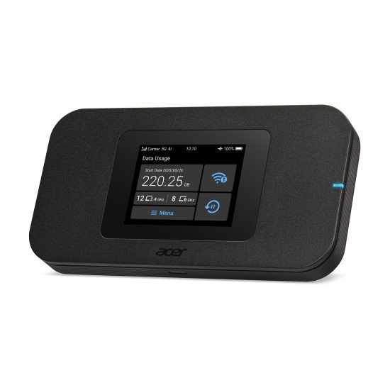 Acer Connect Enduro M4D routeur sans fil Bi-bande (2,4 GHz / 5 GHz) 5G Noir