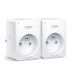 TP-Link Tapo P100 (2-pack) 2990 W Maison Blanc