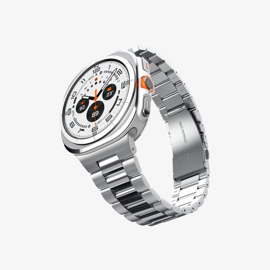 Spigen Modern Fit 316L Bande Argent Acier inoxydable