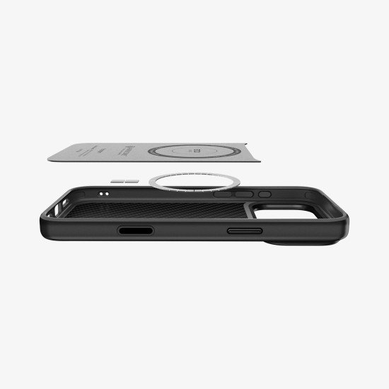 Spigen Enzo Aramid T (MagFit) coque de protection pour téléphones portables 17,5 cm (6.9") Housse Noir