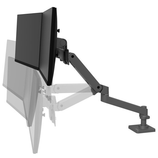Ergotron LX Pro Series 45-684-293 support d'écran plat pour bureau 68,6 cm (27") Gris Ergotron LX Pro Series 45-684-293 support d'écran plat pour bureau 68,6 cm (27") Gris