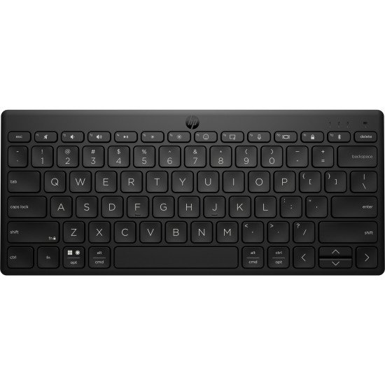 HP 355 Compact Multi-Device KBD AZERTY clavier Maison Bluetooth Noir HP 355 Compact Multi-Device KBD AZERTY clavier Maison Bluetooth Noir