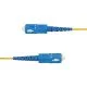 StarTech.com Câble Fibre Optique de 2m Simplex Monomode LC à SC (UPC) OS2, 9/125µm, 40G/100G, Cordon Fibre Optique, Insensible à la Courbure, Faible Perte d'Insertion, Cordon Patch Fibre LSZH StarTech.com Câble Fibre Optique de 2m Simplex Monomode LC à SC (UPC) OS2, 9/125µm, 40G/100G, Cordon Fibre Optique, Insensible à la Courbure, Faible Perte d'Insertion, Cordon Patch Fibre LSZH