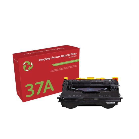 Toner remanufacturé Mono Everyday™ de Xerox compatible avec HP 37A (CF237A), Capacité standard