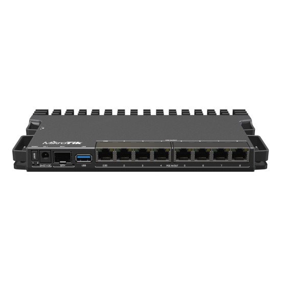 Mikrotik RB5009UPR+S+IN Routeur connecté 2.5 Gigabit Ethernet, Gigabit Ethernet Noir