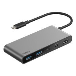 Belkin Connect USB Type-C 5000 Mbit/s Gris