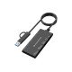 Conceptronic BIAN10B lecteur de carte mémoire USB 3.2 Gen 1 (3.1 Gen 1) Type-A/Type-C Noir Conceptronic BIAN10B lecteur de carte mémoire USB 3.2 Gen 1 (3.1 Gen 1) Type-A/Type-C Noir