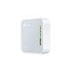 TP-Link TL-WR902AC routeur sans fil Fast Ethernet Bi-bande (2,4 GHz / 5 GHz) 4G Blanc