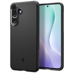 Spigen Essential Sand Blast coque de protection pour téléphones portables 17 cm (6.7") Housse Noir