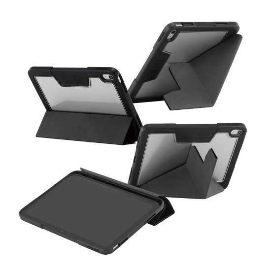 PanzerGlass CARE™ by Essential Case Black iPad 11" (2025-2026) coque de protection pour téléphones portables Housse Noir
