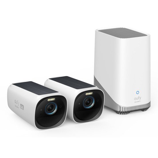 Eufy T88713W1 caméra de sécurité Boîte Caméra de sécurité IP Extérieure 3840 x 2160 pixels Mur Eufy T88713W1 caméra de sécurité Boîte Caméra de sécurité IP Extérieure 3840 x 2160 pixels Mur