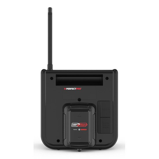 Perfectpro DPR2-18V Radio portable Numérique Noir Perfectpro DPR2-18V Radio portable Numérique Noir